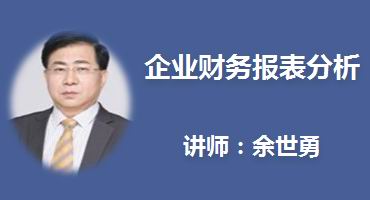 余世勇讲师内训-企业财务报表分析