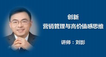 刘影讲师内训-创新营销管理与高价值感思维